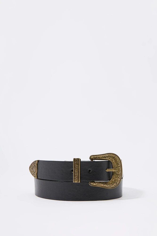 Ceinture avec boucle western