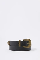 Ceinture avec boucle western