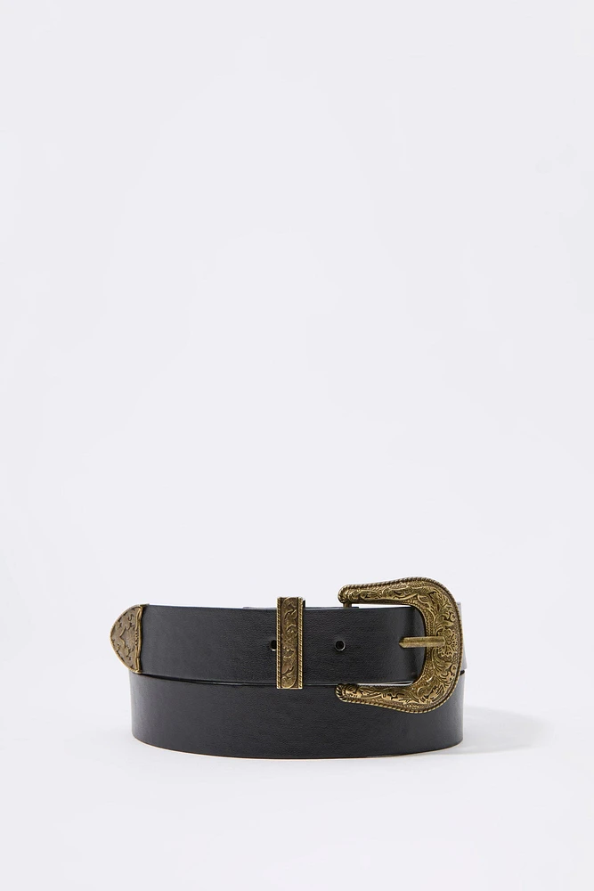 Western Buckle Belt