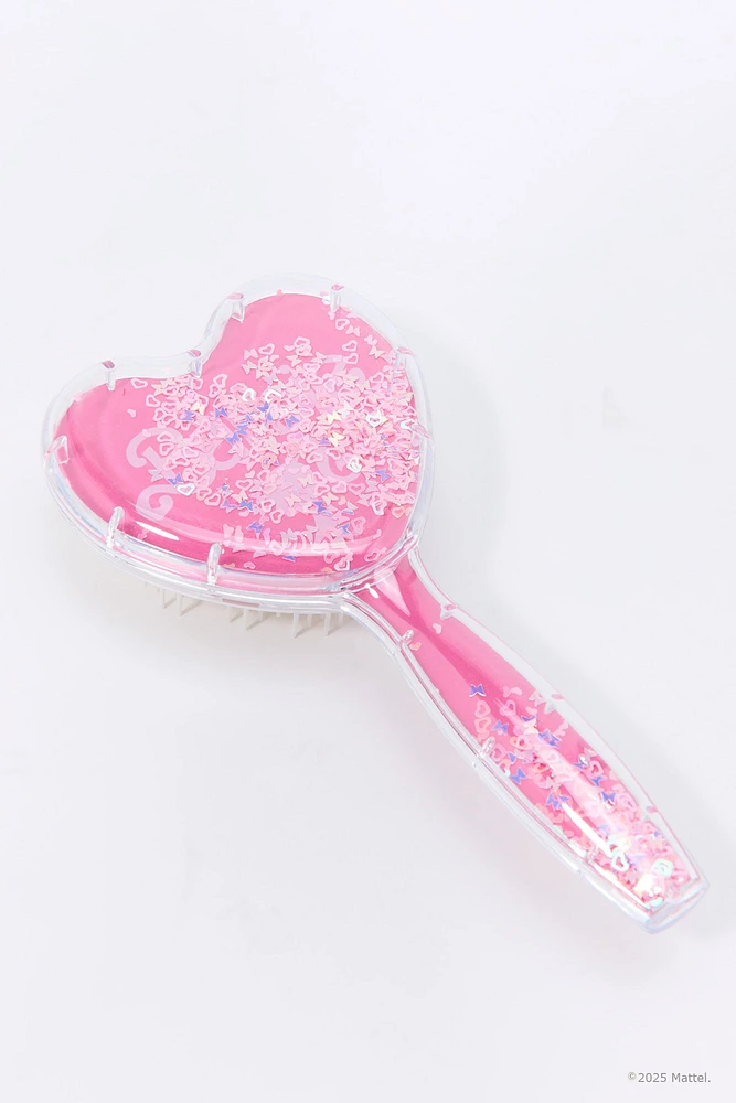 Barbie™ Heart Shape Confetti Brush