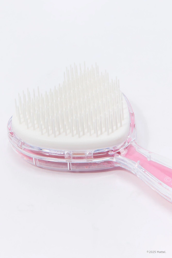 Barbie™ Heart Shape Confetti Brush