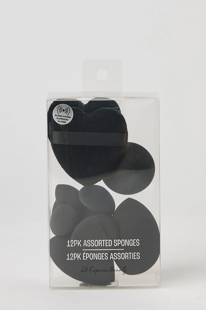 Assorted Makeup Sponges (12 Pack)