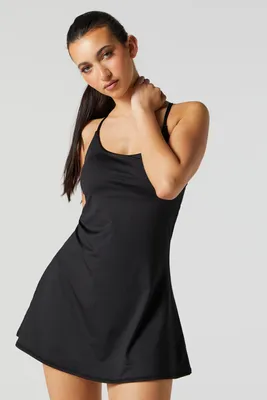 Active Dress with Built Short