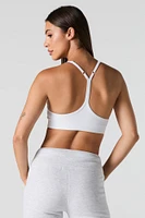 Soutien-gorge de sport à encolure ronde Active