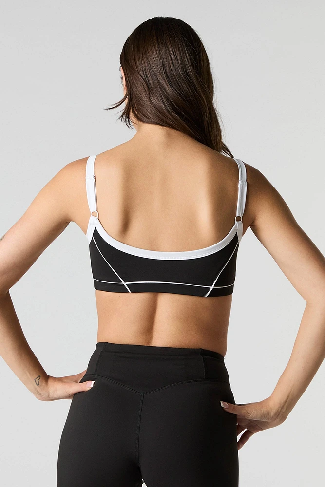 Sommer Ray Active Contrast Sports Bra