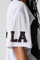 Sommer Ray jersey de football en filet imprimé