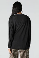 Graphic Mesh Long Sleeve Jersey