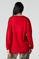 Graphic Mesh Long Sleeve Jersey