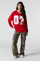 Graphic Mesh Long Sleeve Jersey