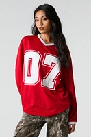 Graphic Mesh Long Sleeve Jersey