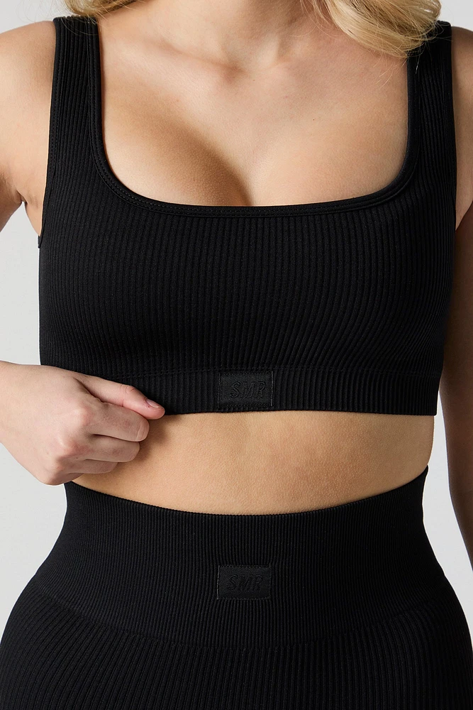 Sommer Ray Seamless Ribbed Sports Bra