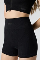 Seamless Ribbed Biker Short