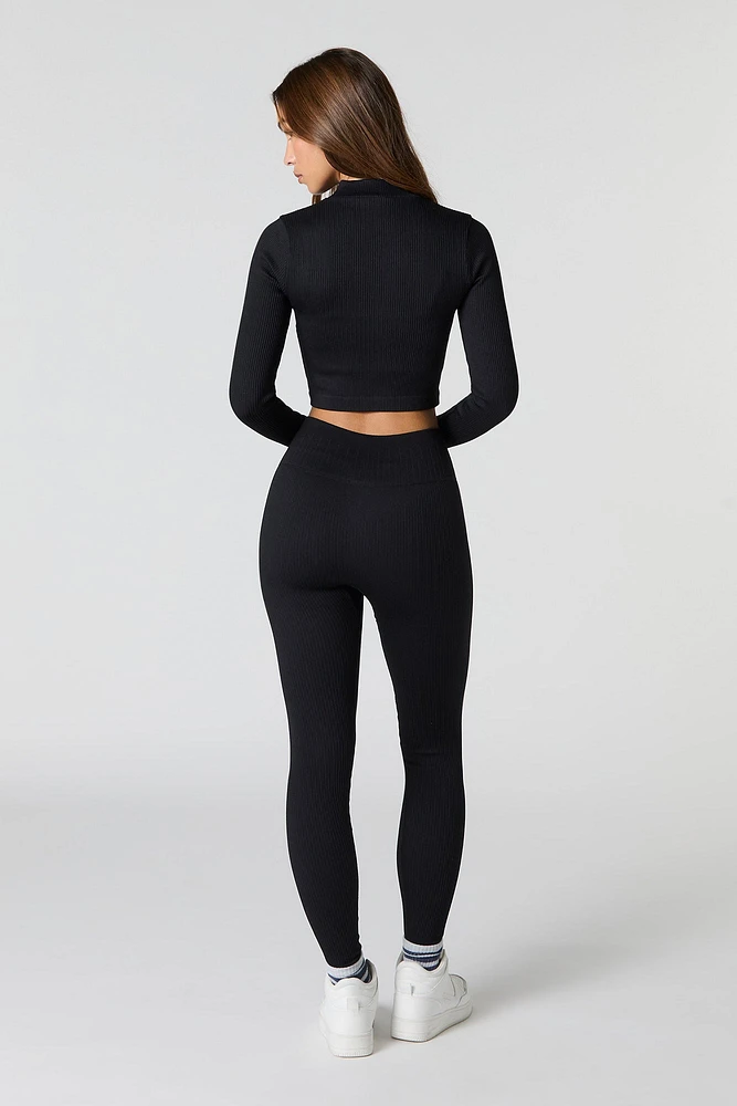 Sommer Ray Seamless Ribbed Active Legging