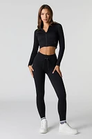 Sommer Ray Seamless Ribbed Active Legging