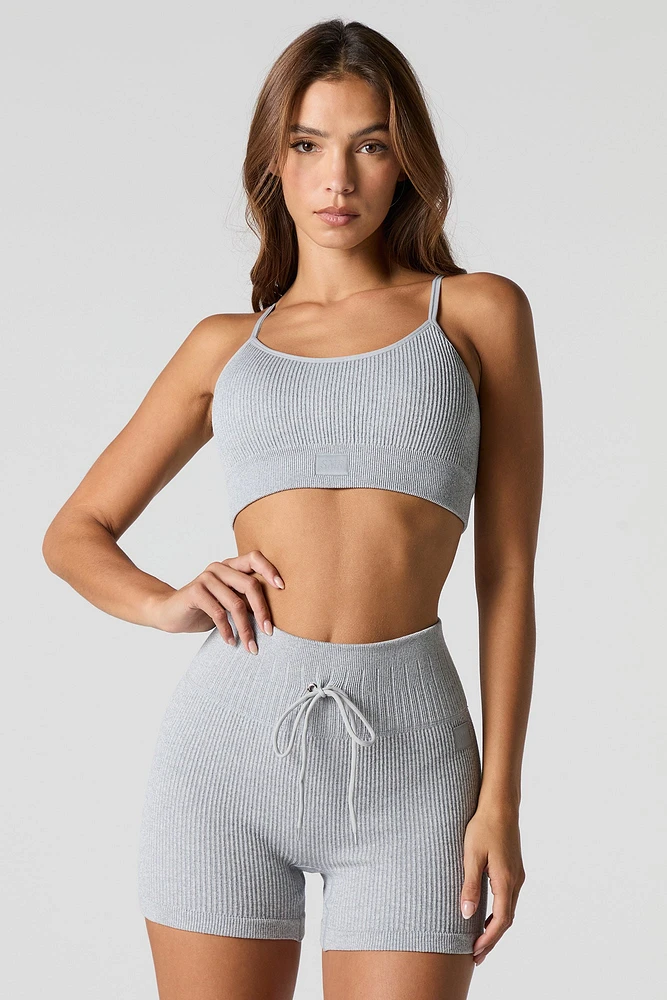 Short Sommer Ray Active cÃ´telÃ© sans couture