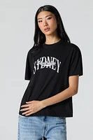 Sydney Australia Graphic Boyfriend T-Shirt