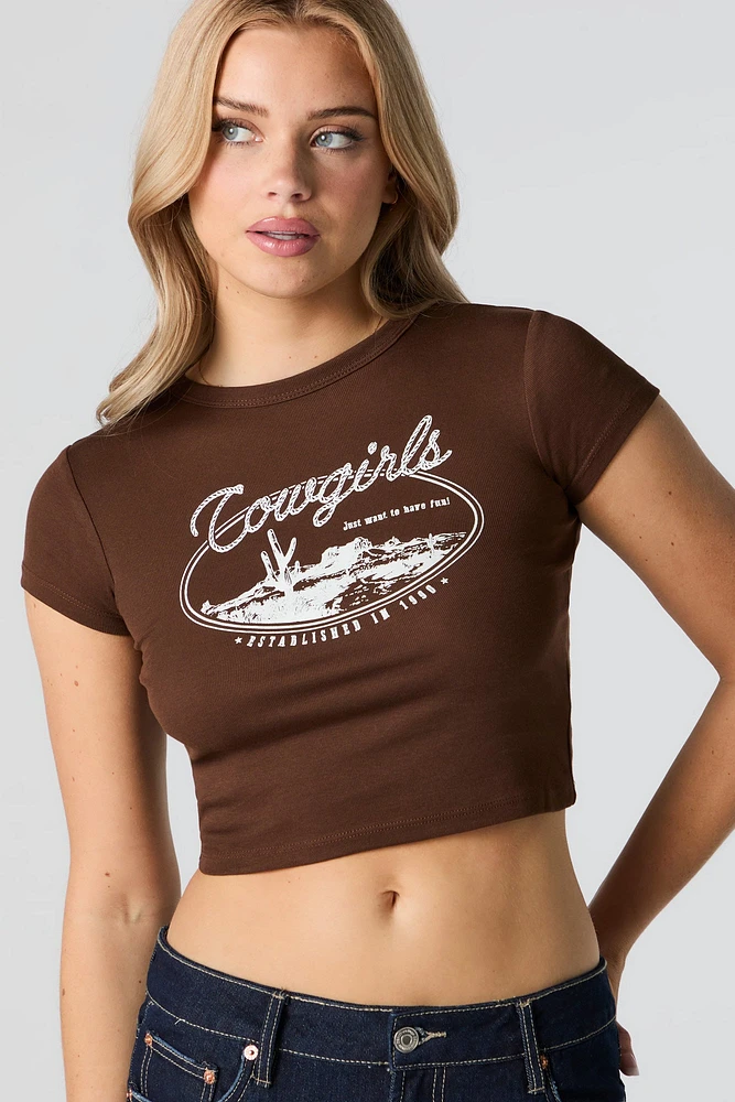 Cowgirl Graphic Baby T-Shirt