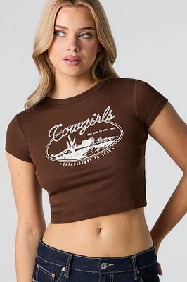 Cowgirl Graphic Baby T-Shirt