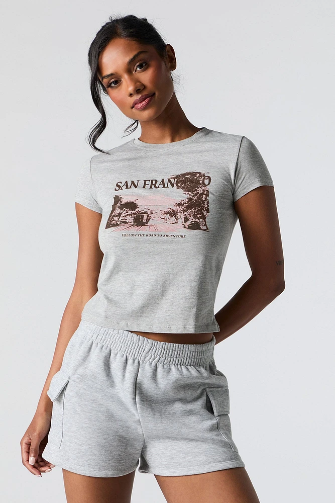 San Francisco Graphic Fitted T-Shirt