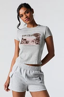 San Francisco Graphic Fitted T-Shirt