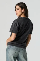 Star Graphic Washed T-Shirt