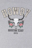 Howdy Graphic Boyfriend T-Shirt