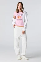 Peaches Graphic Fitted T-Shirt