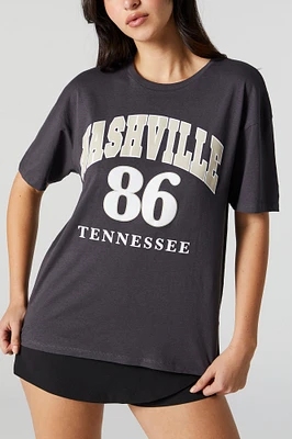Nashville Graphic Boyfriend T-Shirt