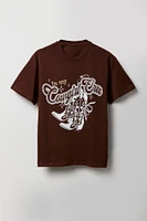 T-shirt de coupe garçonne à imprimé Cowgirl Era