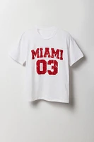 Miami Graphic Boyfriend T-Shirt