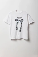 Just a Girl Graphic Boyfriend T-Shirt