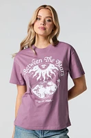 Between The Stars Graphic Boyfriend T-Shirt