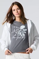 NYC Graphic Fitted T-Shirt