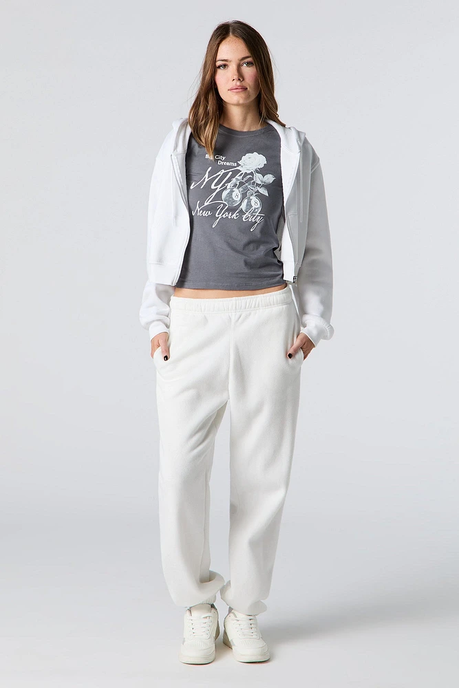 NYC Graphic Fitted T-Shirt