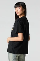 LA Varsity League Graphic Boyfriend T-Shirt