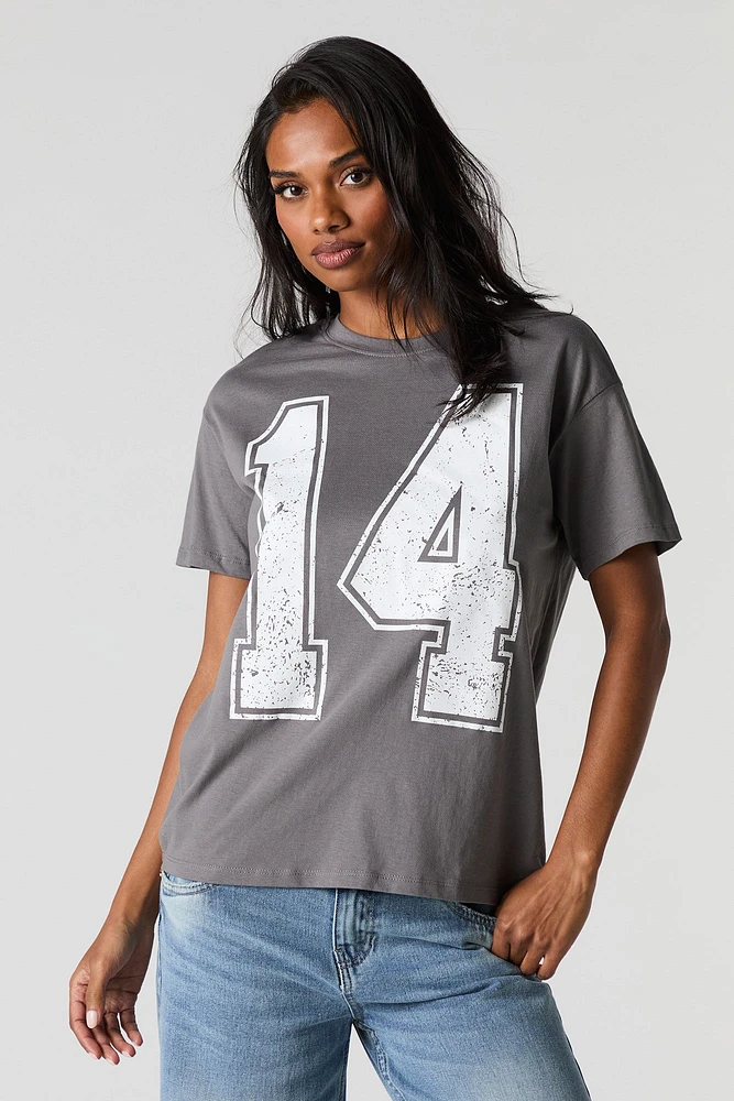 Varsity Graphic Boyfriend T-Shirt