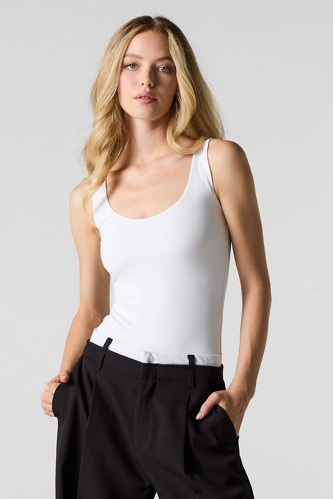 Contour Scoop Neck Sleeveless Bodysuit