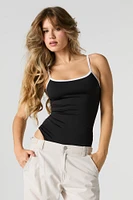 Contour Contrast Trim Bodysuit