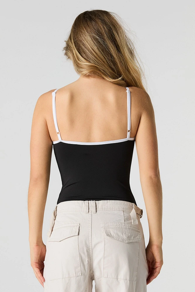 Contour Contrast Trim Bodysuit