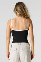 Contour Contrast Trim Bodysuit