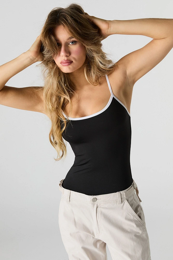 Contour Contrast Trim Bodysuit