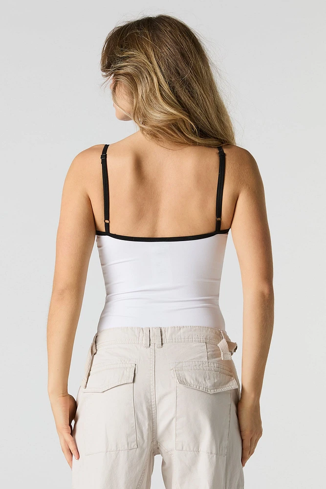 Contour Contrast Trim Bodysuit