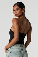 Contour V-Neck Lace Trim Bodysuit