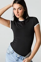 Contour Contrast Short Sleeve Bodysuit