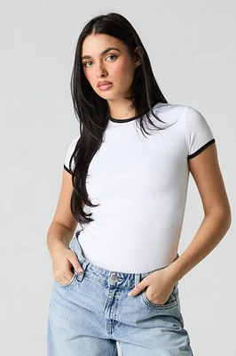 Contour Contrast Short Sleeve Bodysuit