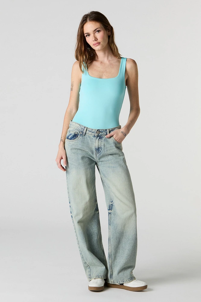 Contour Square Neck Tank Bodysuit