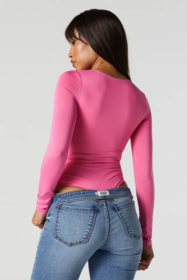 Contour Crewneck Long Sleeve Top – Urban Planet