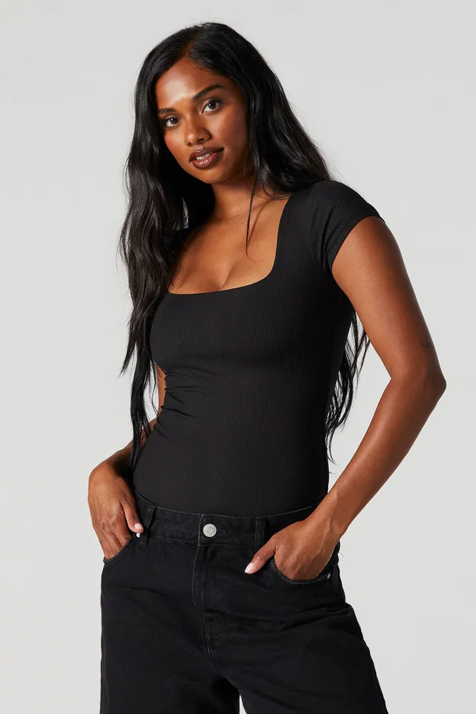 Contour Scoop Neck Bodysuit – Urban Planet