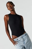 Seamless Ribbed High Neck Bodysuit