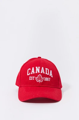 Canada Embroidered Baseball Hat